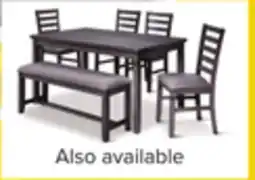 Leon's Breeze 7-Piece Dining Set - White, Grey offer