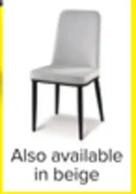 Leon's Emberly Dining Chair - Beige, Black offer