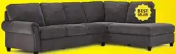 Leon's Kasey 2-Piece Sectional with Right Facing Chaise - Grey offer