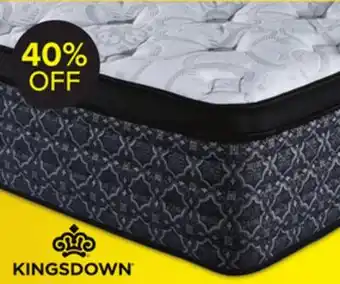 Leon's Kingsdown Percy Medium Euro Top Queen Mattress offer