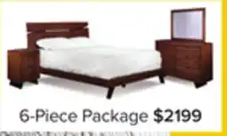 Leon's Camila 6-Piece Queen Bedroom Package - Rustic Brown offer