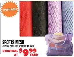 Len's Mill Stores SPORTS MESH offer
