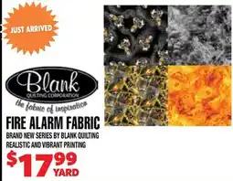Len's Mill Stores FIRE ALARM FABRIC offer