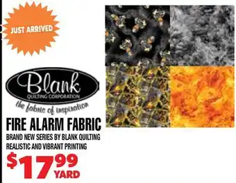 Len's Mill Stores FIRE ALARM FABRIC offer
