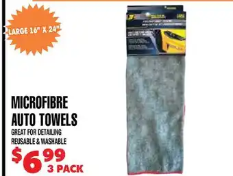 Len's Mill Stores MICROFIBRE AUTO TOWELS offer