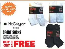 Len's Mill Stores SPORT SOCKS offer