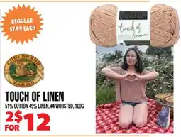 Len's Mill Stores TOUCH OF LINEN offer