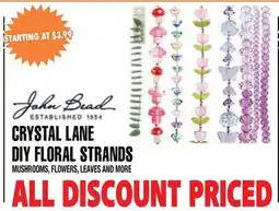 Len's Mill Stores CRYSTAL LANE DIY FLORAL STRANDS offer