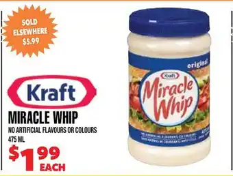 Len's Mill Stores MIRACLE WHIP offer