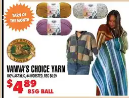 Len's Mill Stores VANNA'S CHOICE YARN offer