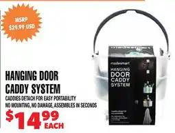 Len's Mill Stores HANGING DOOR CADDY SYSTEM offer
