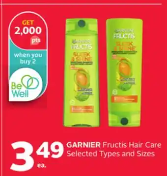 Rexall GARNIER Fructis Hair Care offer