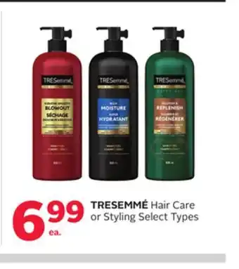 Rexall TRESEMMÉ Hair Care or Styling offer