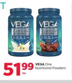 Rexall VEGA One Nutritional Powders offer