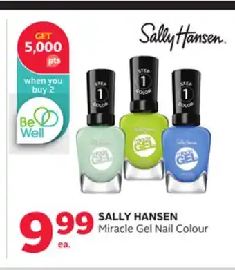 Rexall SALLY HANSEN Miracle Gel Nail Colour offer