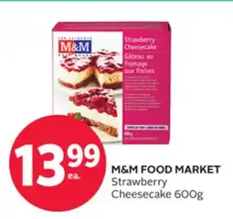 Rexall M & M FOOD MARKET Strawberry Cheesecake offer
