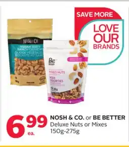 Rexall NOSH & CO. or BE BETTER Deluxe Nuts or Mixes offer