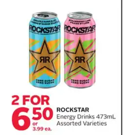 Rexall ROCKSTAR Energy Drinks offer