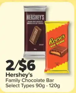 PharmaChoice Hershey's Family Chocolate Bar offer