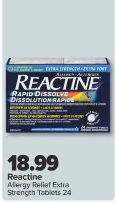 PharmaChoice Reactine Allergy Relief offer