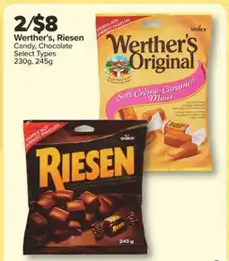 PharmaChoice Werther's, Riesen Candy, Chocolate offer