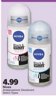 PharmaChoice Nivea Antiperspirant, Deodorant offer