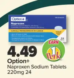 PharmaChoice Option+ Naproxen Sodium Tablets offer
