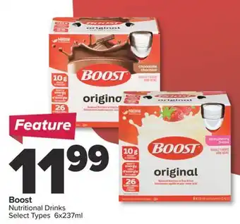 PharmaChoice Boost Nutritional Drinks offer
