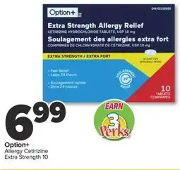 PharmaChoice Option+ Allergy Cetirizine offer
