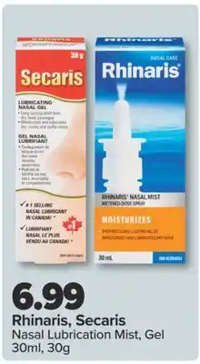 PharmaChoice Rhinaris, Secaris Nasal Lubrication Mist, Gel offer