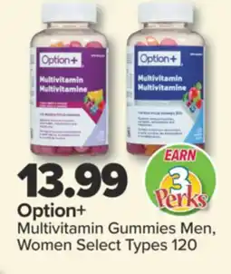 PharmaChoice Option+ Multivitamin Gummies offer