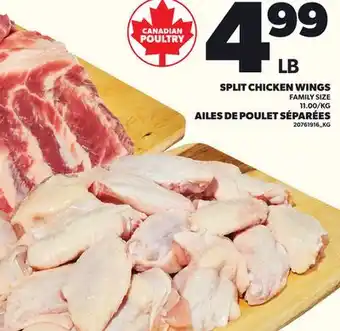 Independent City Market SPLIT CHICKEN WINGS offer
