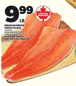 Independent City Market FRESH RAINBOW TROUT FILLETS offer