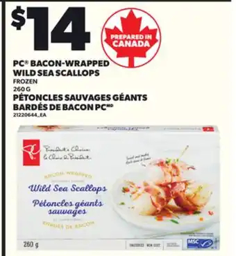 Independent City Market PC BACON-WRAPPED WILD SEA SCALLOPS, 260 G offer