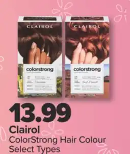 PharmaChoice Clairol ColorStrong Hair Colour offer
