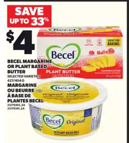 Independent City Market BECEL MARGARINE OR PLANT BASED BUTTER, 427/454 G offer