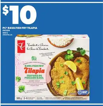 Independent City Market PC RAVA FISH FRY TILAPIA, 500 G offer