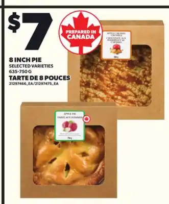 Independent City Market 8 INCH PIE, 635-750 G offer