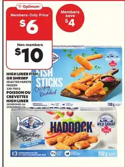 Independent City Market HIGH LINER FISH OR SHRIMP, 330-700 G offer