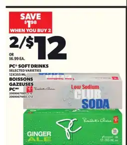 Independent City Market PC SOFT DRINKS, 12X355 ML offer