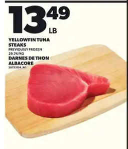 Independent City Market YELLOWFIN TUNA STEAKS offer