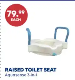 Wellwise by Shoppers RAISED TOILET SEAT offer