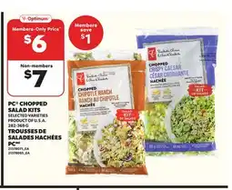 Independent City Market PC CHOPPED SALAD KITS, 282-369 G offer
