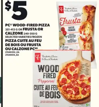 Independent City Market PC WOOD-FIRED PIZZA, 351-413 FRUSTA OR CALZONE, 240-350 G offer