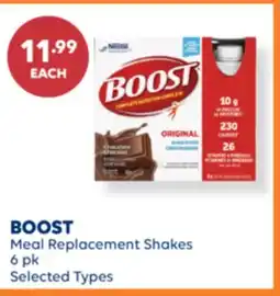 Wellwise by Shoppers BOOST Meal Replacement Shakes offer