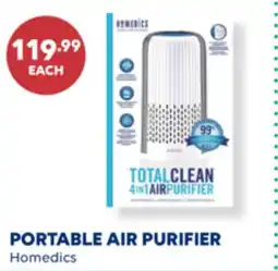 Wellwise by Shoppers PORTABLE AIR PURIFIER offer