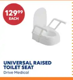 Wellwise by Shoppers UNIVERSAL RAISED TOILET SEAT offer