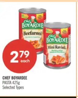 Shoppers Drug Mart CHEF BOYARDEE PASTA offer