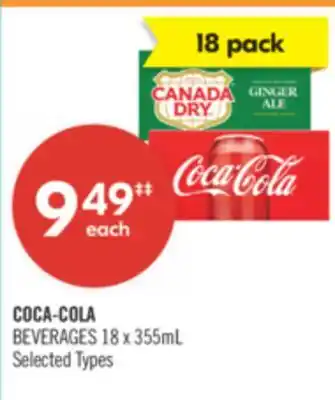 Shoppers Drug Mart COCA-COLA BEVERAGES offer