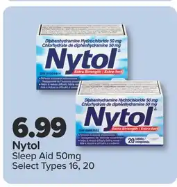 PharmaChoice Nytol Sleep Aid 50mg offer